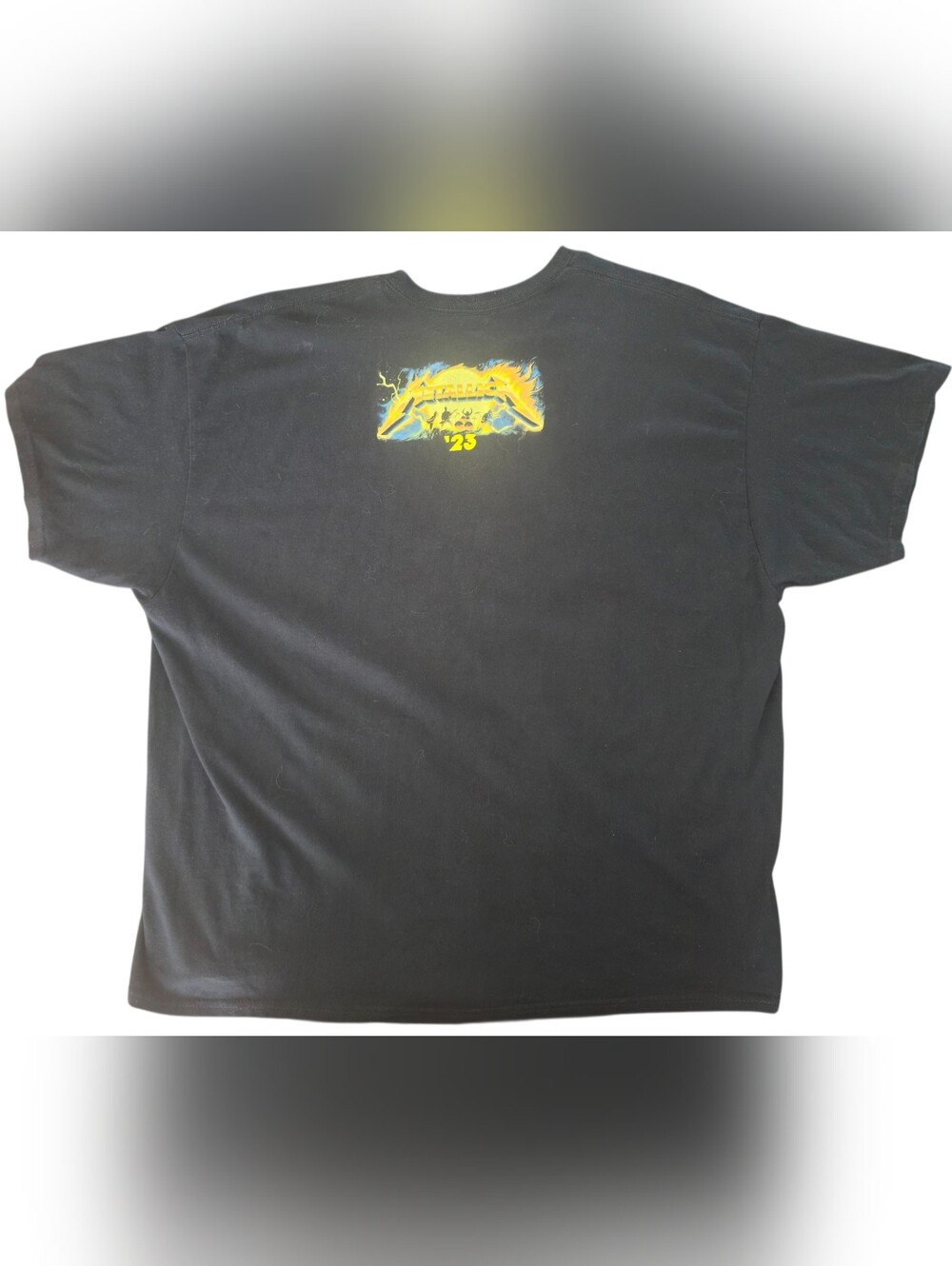 Metallica M72 North American Tour 2023 Black Graphic Tee Rock Metal - Picture 2 of 5
